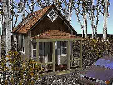 14x24 Cottage Home Plan