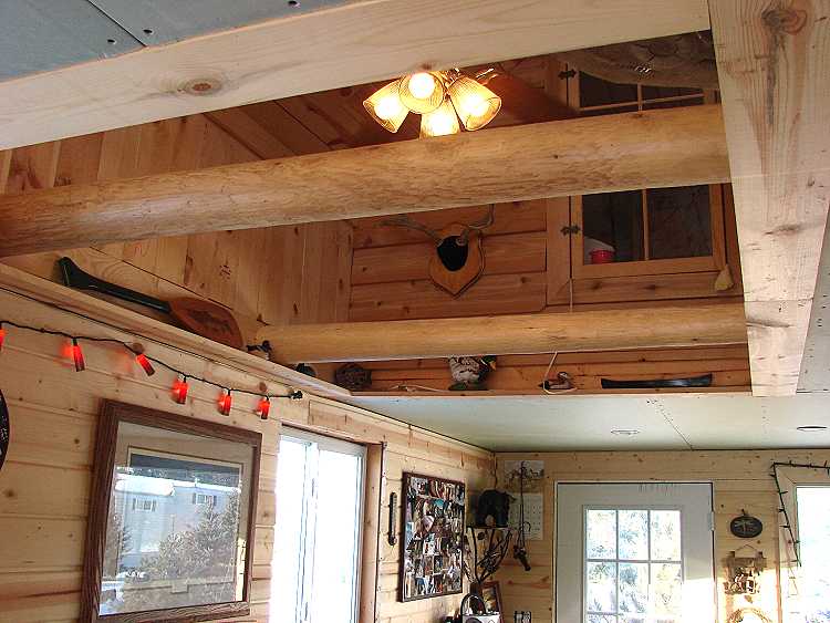 16 foot wide owner built backwoods cabin