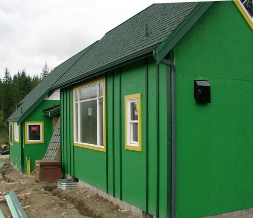 solar windows in Builder's cottage