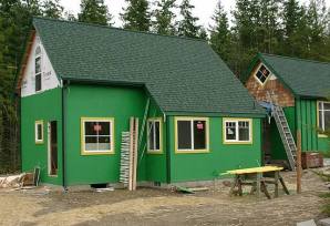 Victoria's cottage and Builder's cottage