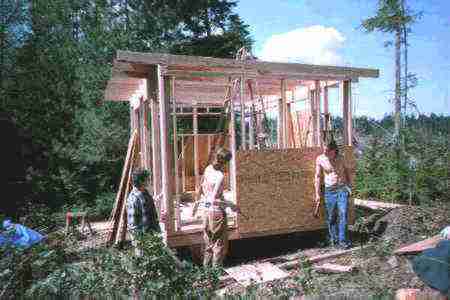 wall sheathing starts