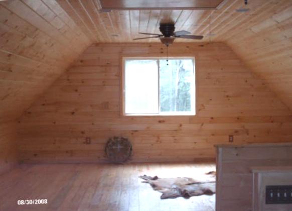 upstairs loft room
