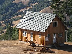 mountain cabin