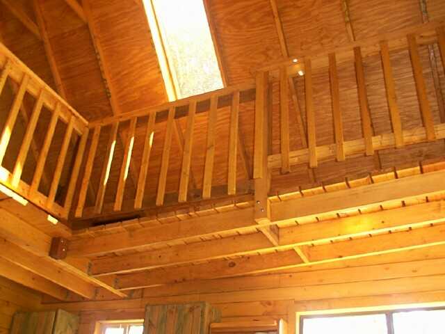 catwalk and loft railings seen from the far loft
