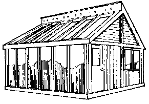 Sunroom, Greenhouse & Skylight Plans from CountryPlans.com