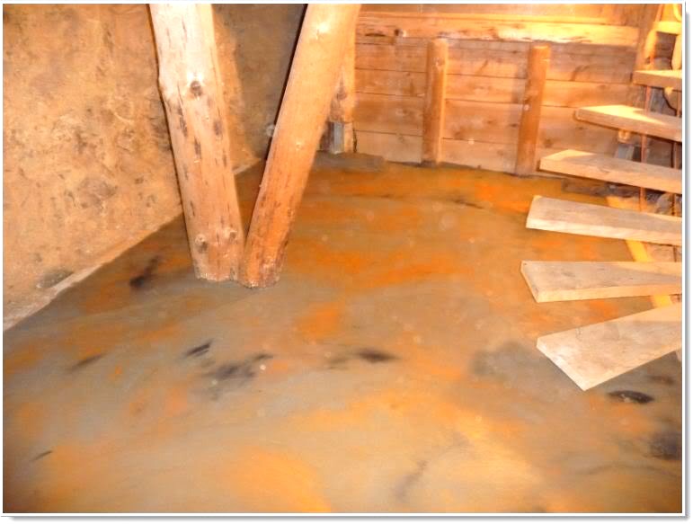 Plunger pile floor