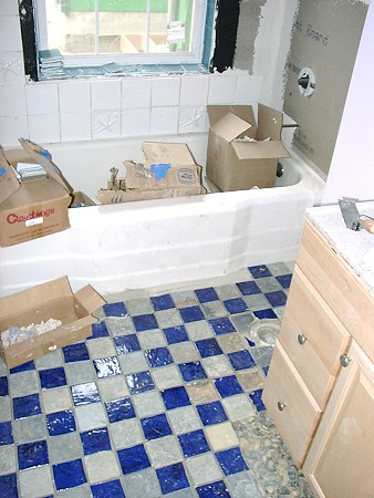 Victoria's cottage bathroom