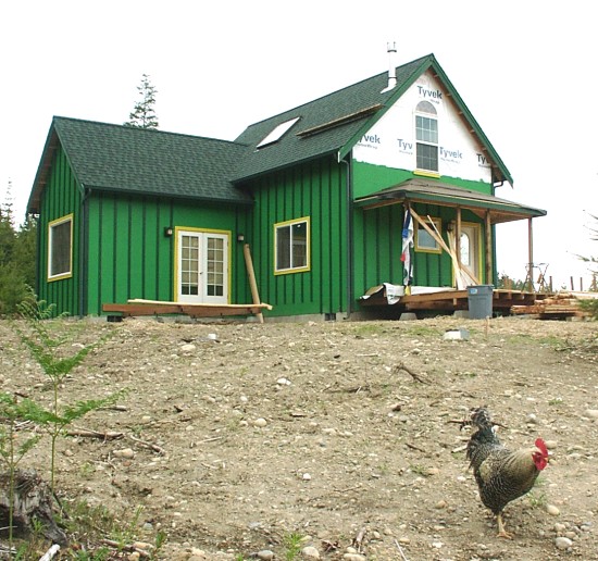 Victoria's Cottage from below