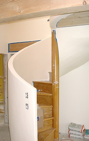 cottage spiral stair