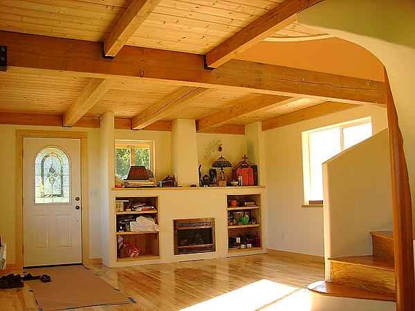 victoria's cottage beam and deck loft floor