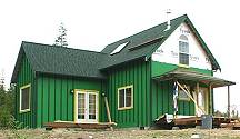 16' cottage home plan with 12' wide house addition